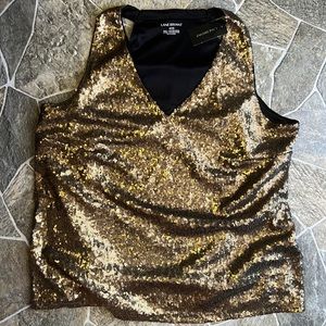 NWT Lane Bryant Sequins Top!